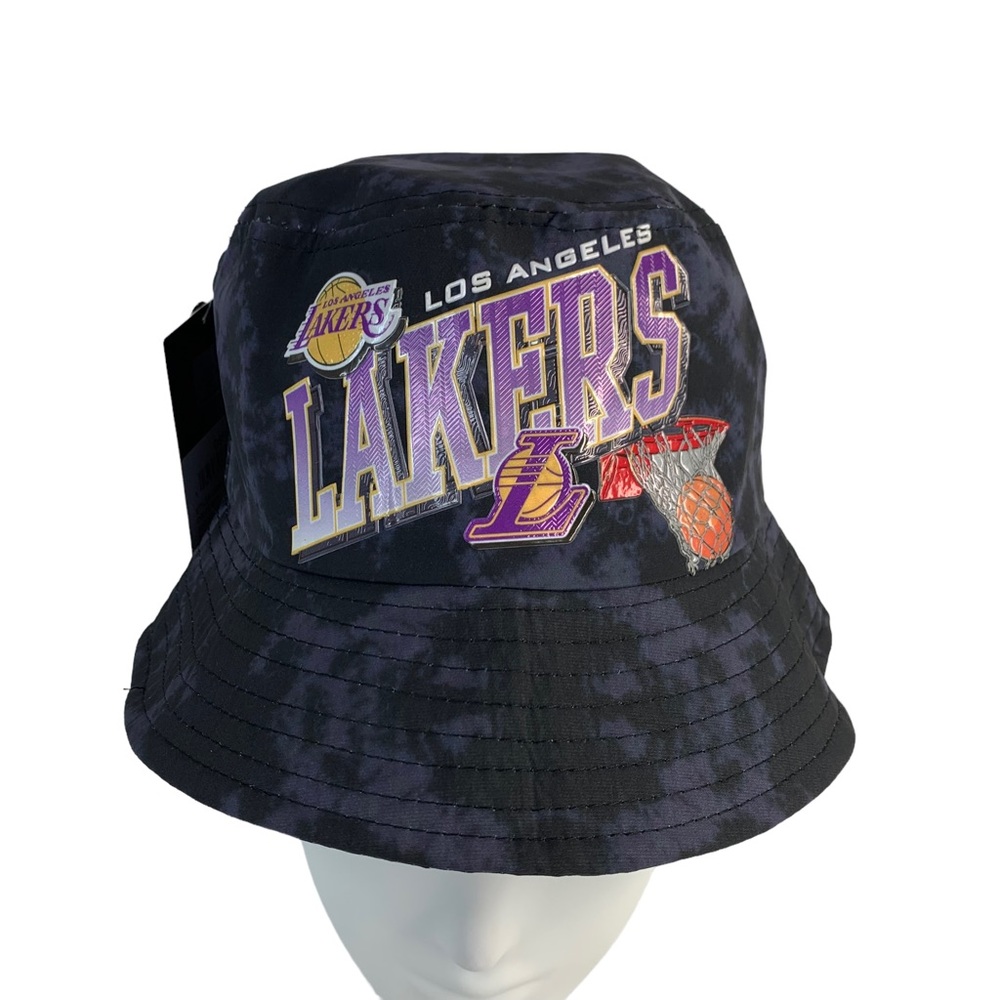 Ultra Game NBA Los Angeles Lakers Bucket Hat Cap NWT